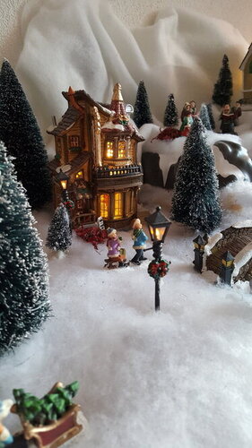 kerstdorp thema bepalen