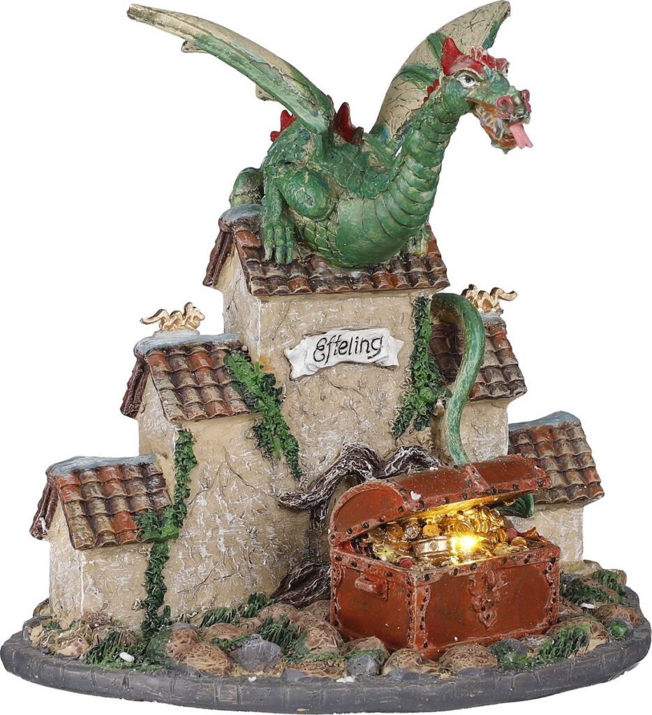 kerstdorp accessoire de efteling draak