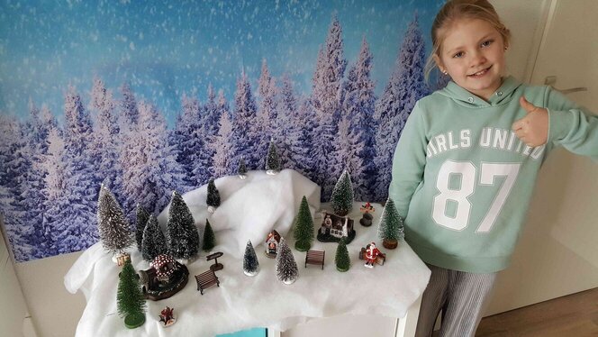 Efteling miniatuur kerstdorp accessoires kopen