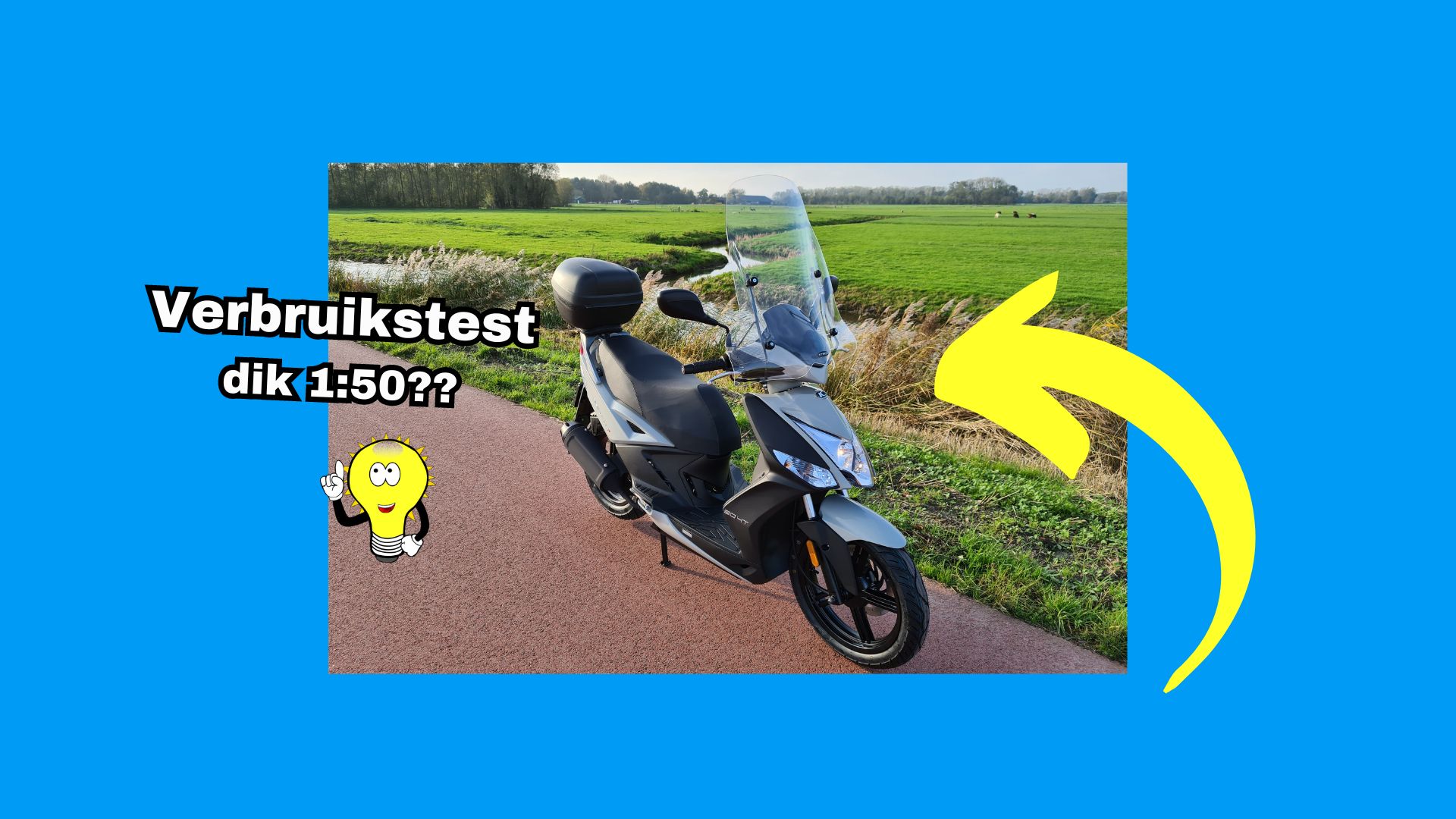 Hoe zuinig rijdt nu eigenlijk een scooter? 👀