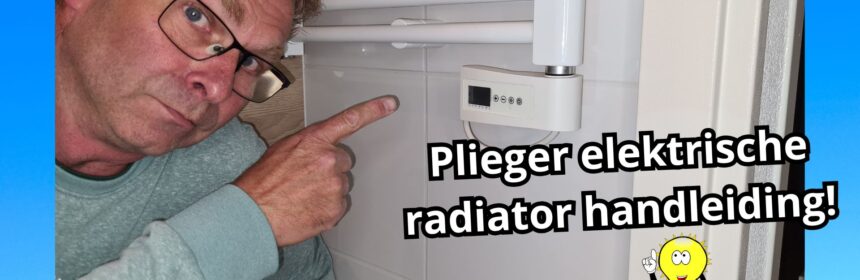 Plieger elektrische radiator handleiding header